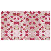 Nappe Fleurs roses et rouges - Floral (Devant (Horizontal))