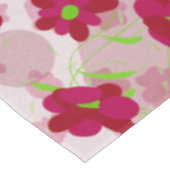 Nappe Fleurs roses et rouges - Floral (Angle)