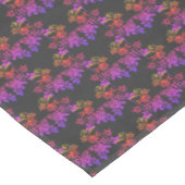 Nappe Fleurs Roses tendues Motif Couleurs Abstraites (Angle)