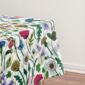 Nappe Fleurs sauvages sur blanc cassé (In Situ)