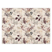 Nappe Fleurs séchées à l'aquarelle fleurie (Devant (Horizontal))