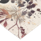 Nappe Fleurs séchées à l'aquarelle fleurie (Angle)