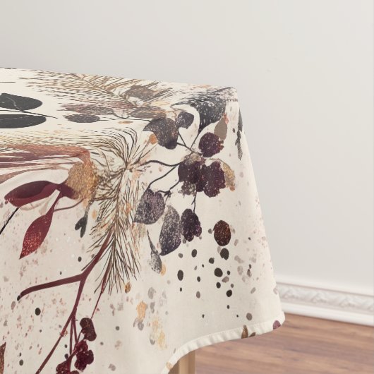 Nappe Fleurs séchées à l'aquarelle fleurie (In Situ)