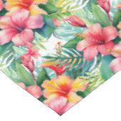 Nappe Fleurs tropicales Hibiscus (Angle)