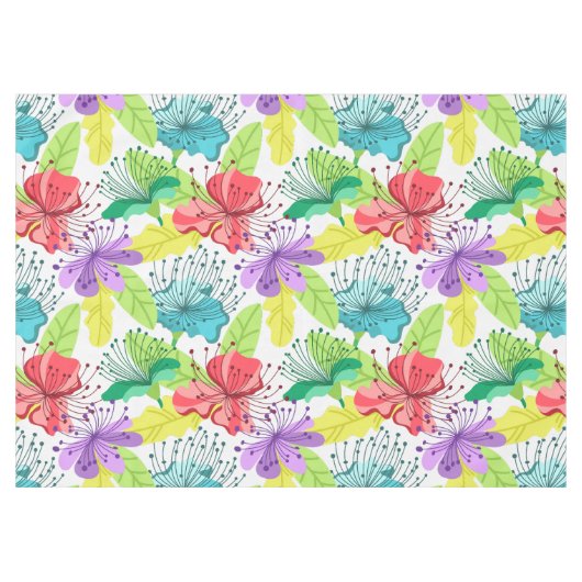 Nappe Fleurs tropicales sans couture motif (Devant (Horizontal))