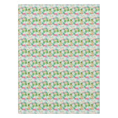 Nappe Fleurs tropicales vintages et oiseaux (Devant)