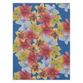 Nappe fleurs uniques, grandes et audacieuses, florales (Devant)