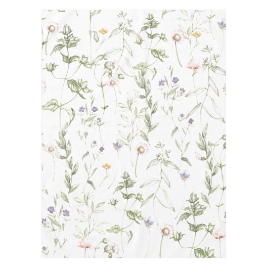 Nappe Fleurs Vintage Pastel (Devant)