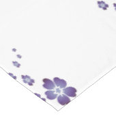 Nappe Fleurs violettes (Angle)