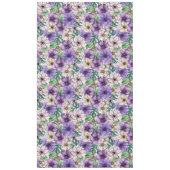 Nappe Fleurs violettes et roses (Devant)