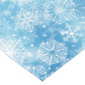 Nappe Flocon de neige bleu (Angle)