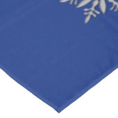 Nappe Flocon de neige en argent de Noël (Angle)