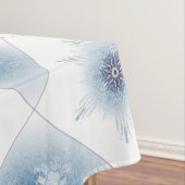 Nappe Flocons de neige bleus scintillants (In Situ)