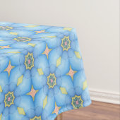 Nappe Floral Abstrait bleu (In Situ)
