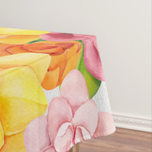 Nappe Floral assez lumineux d'aquarelle