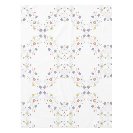Nappe Floral Blanc (Devant)