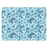 Nappe Floral hawaïen tropical bleu de GÉNÉROSITÉ de (Devant (Horizontal))