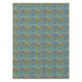 Nappe Floral Irises Garden Vincent van Gogh Inspiré (Devant)