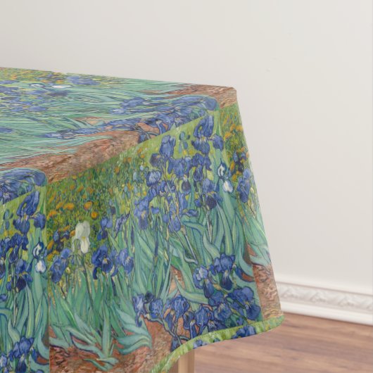Nappe Floral Irises Garden Vincent van Gogh Inspiré (In Situ)