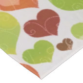 Nappe Floral Love Hearts Motif rose (Angle)