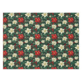 Nappe Floral Motif de Noël (Devant (Horizontal))