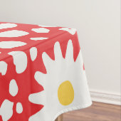 Nappe Floral Motif rouge (In Situ)