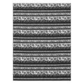 Nappe Floral noir et blanc (Devant)