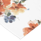 Nappe Floral orange et bleu (Angle)