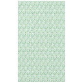 Nappe Floral style champêtre Bleu Blanc Périwinkle Motif (Devant)