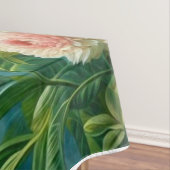 Nappe Floral tropical macaw vert (In Situ)