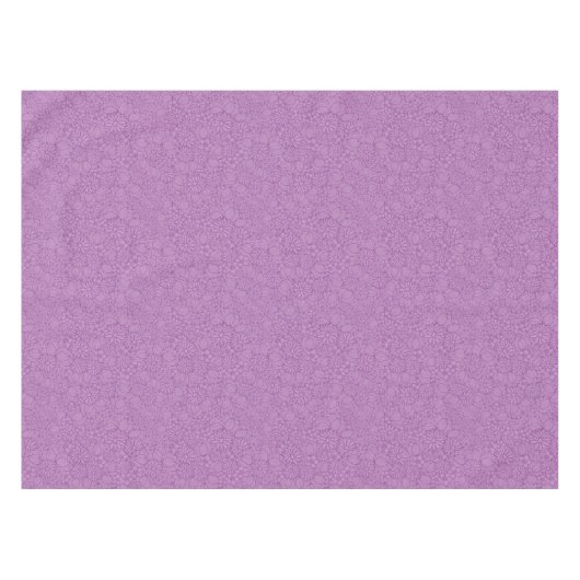 Nappe Floral violet brillant (Devant (Horizontal))