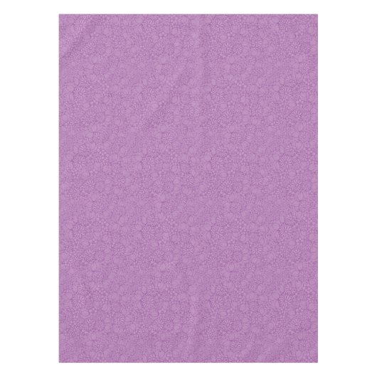 Nappe Floral violet brillant (Devant)