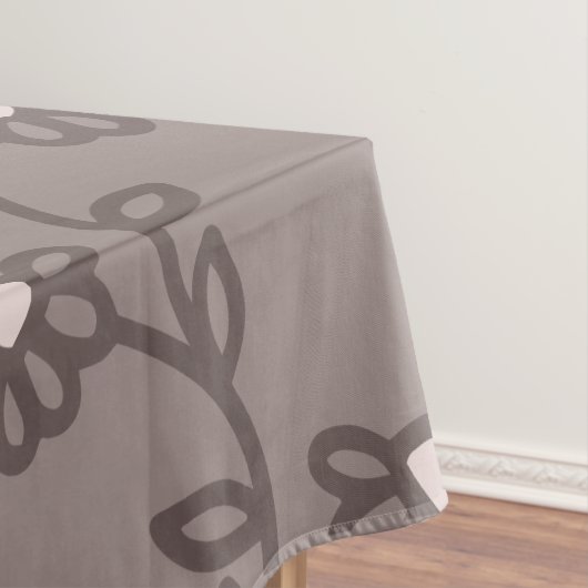 Nappe florale à fleurs dessinées à la main moderne (In Situ)