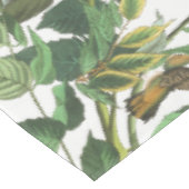 Nappe florale animale d'oiseaux de colibri (Angle)