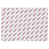 Nappe florale avec fleurs roses (Devant (Horizontal))