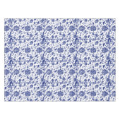 Nappe florale bleue (Devant (Horizontal))