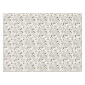 Nappe Florale Boho Fleurs blanches neutres (Devant (Horizontal))