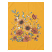 Nappe Florale Boho - Tons Terres Chauds (Devant)