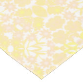Nappe florale de jardin jaune gai (Angle)
