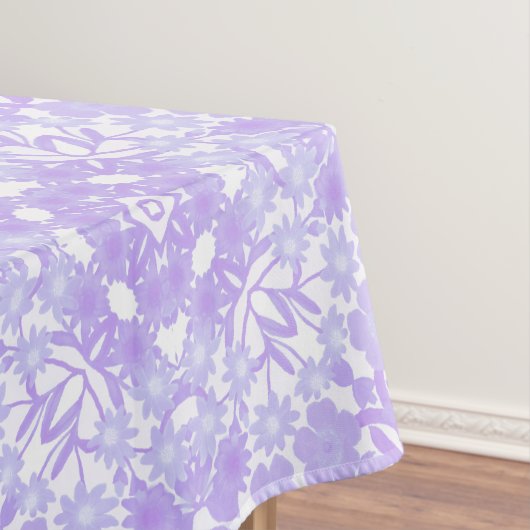 Nappe florale de jardin pourpre bleu (In Situ)