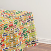 Nappe florale de table (In Situ)