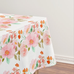 Nappe florale de table
