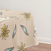 Nappe florale élégante de Pâques | de motif de (In Situ)