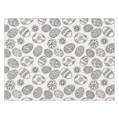 Nappe florale élégante du motif | d'oeufs de (Devant (Horizontal))
