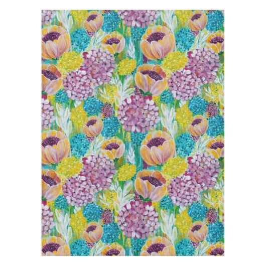 Nappe florale Symphony Hydrangea Poppy (Devant)