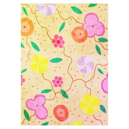 Nappe florale Vintage (Devant)