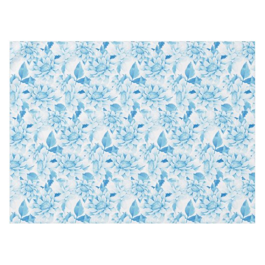 Nappe Flore bleu doux (Devant (Horizontal))