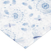 Nappe Flore de libellule de la Chinoiserie bleue (Angle)