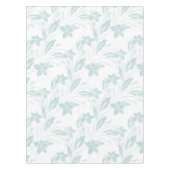 Nappe Flore subtile en blues (Devant)