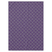 Nappe Flore vintage violette (Devant)